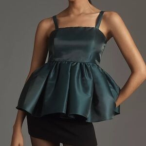 Anthropologie Mare Mare Square-Neck Babydoll Top